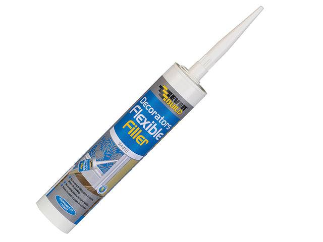 Everbuild Sika Flexible Decorator's Filler White 290ml