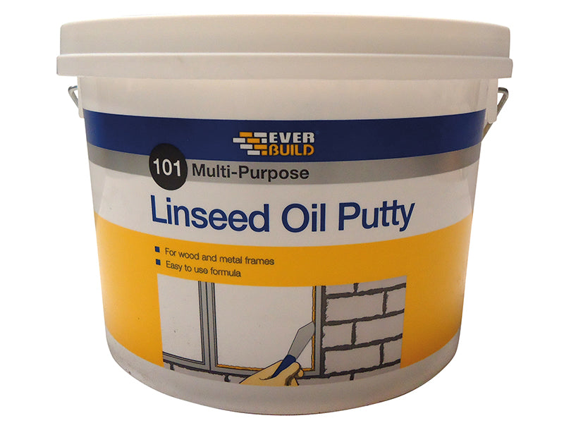 Everbuild Sika 101 Multi-Purpose Linseed Oil Putty