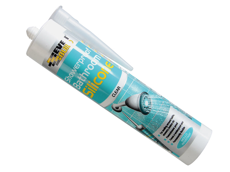 Everbuild Sika Showerproof Bathroom Silicone
