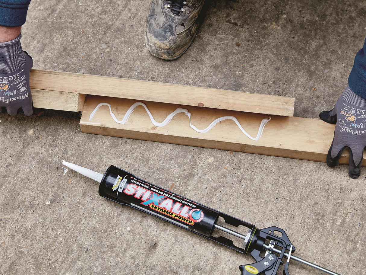 Everbuild Sika Stixall Extreme Power Cartridge Black 290ml