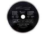 Evolution Diamond Blade, Continuous Rim