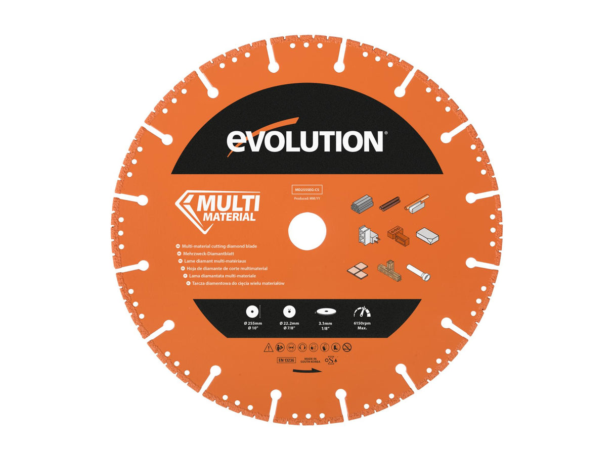 Evolution Multi-Material Diamond Demolition Disc Cutter Blade