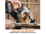 Evolution R165CCS-Li EXT Circular Saw