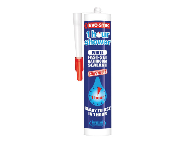 EVO-STIK 1 Hour Shower Sealant 310ml