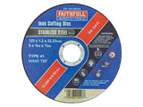 Faithfull Inox Cutting Disc