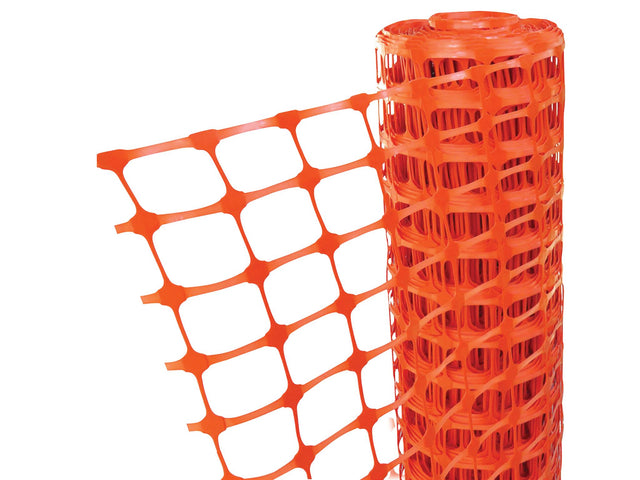 Faithfull Orange Barrier Fencing 1m x 50m