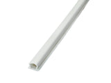 Faithfull Silicone Draught Excluder White 6M 9 x 7mm