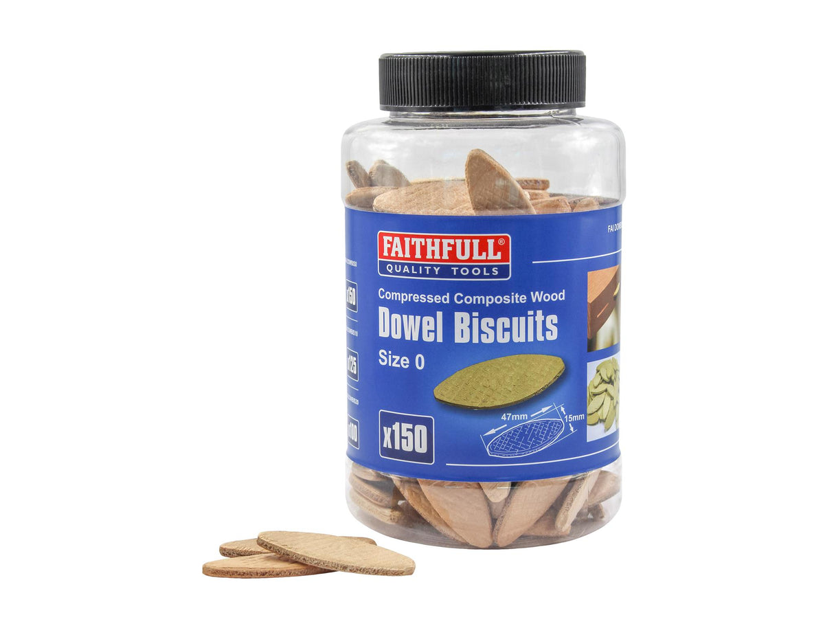 Faithfull Wood Dowel Biscuits