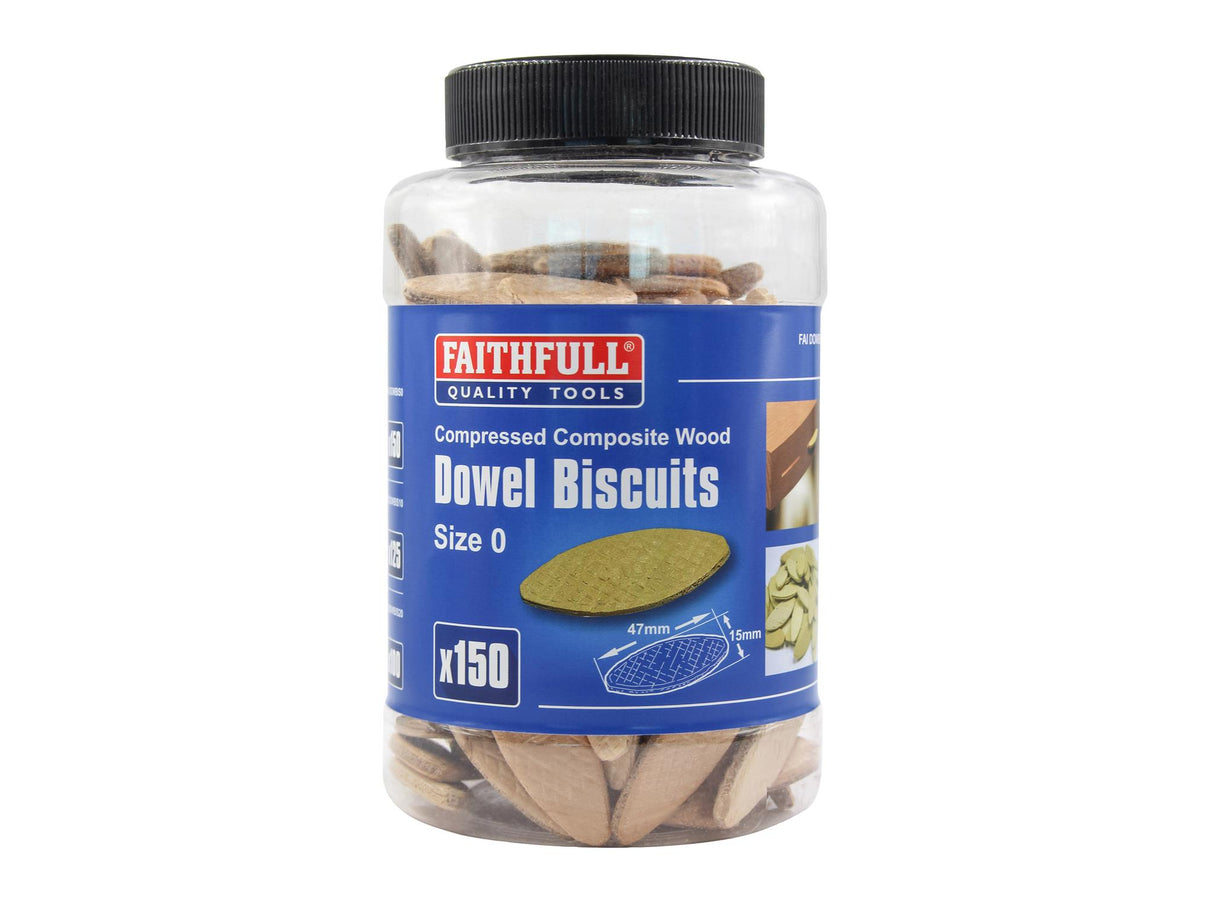 Faithfull Wood Dowel Biscuits