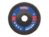 Faithfull Zirconia Abrasive Jumbo Flap Disc ZA40 125mm