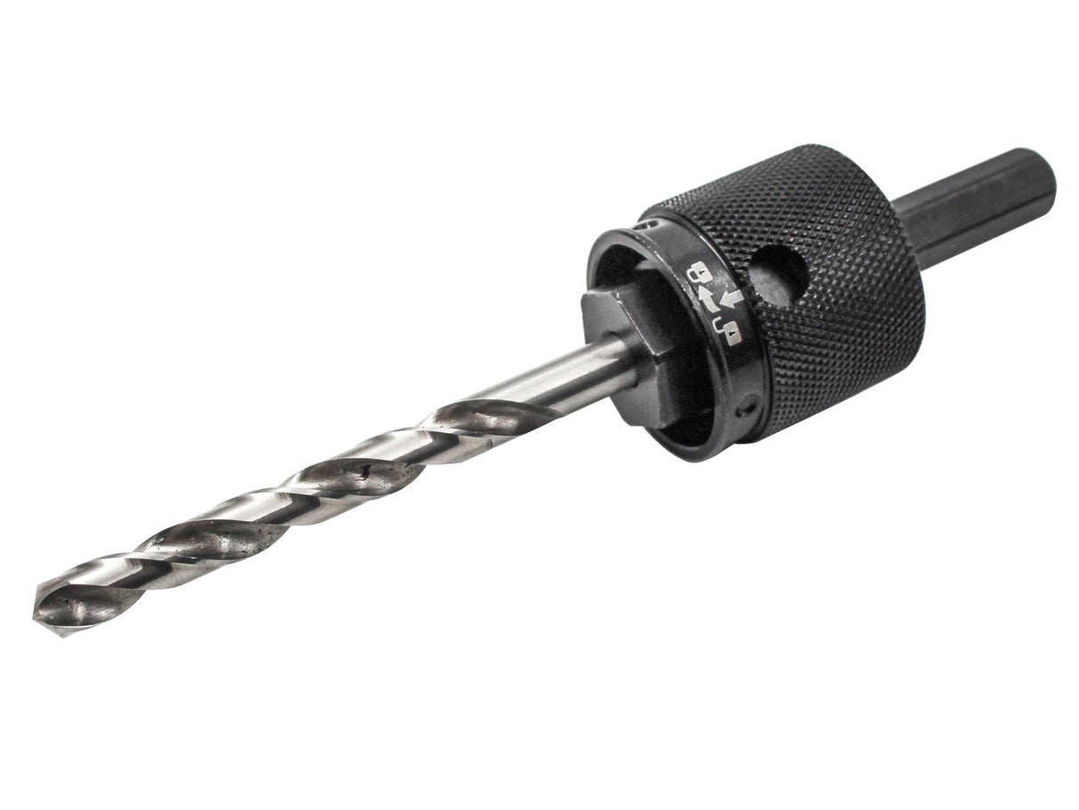 Faithfull Universal Quick Release Holesaw Arbor Set