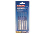 Faithfull Carbon Steel Jigsaw Blades