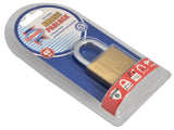 Faithfull Brass Padlock