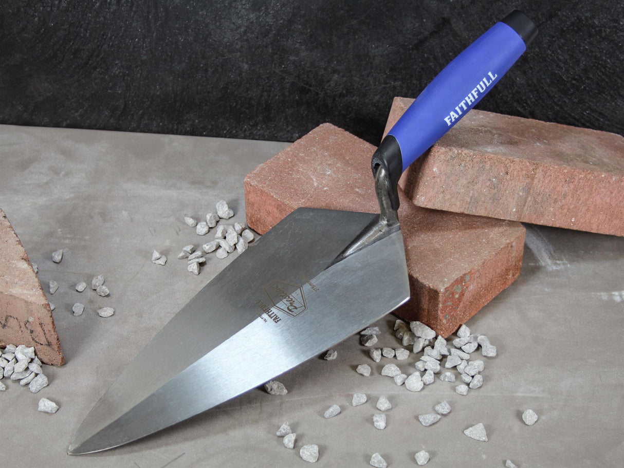 Faithfull Prestige Professional Brick Trowel Set, 4 Piece