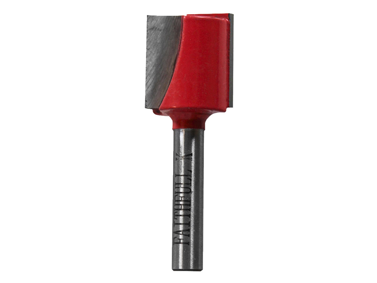 Faithfull Straight Cutter, Two Flute, 1/4in