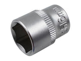 Faithfull Hex Sockets, 3/8in Drive