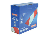 Faithfull Heavy-Duty Barrier Tape Red & White 70mm x 250m