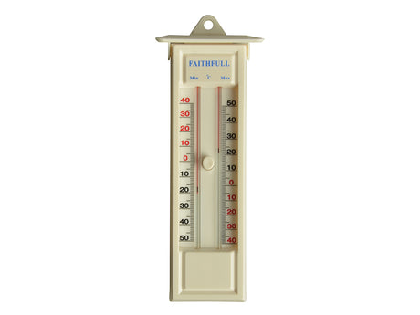Faithfull Thermometer Press Button Max-Min