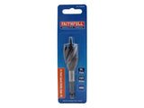Faithfull Tri-Point Speed Auger Bit, Stubby