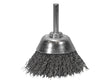 Faithfull Wire Cup Brush 75mm x 6mm Shank, 0.30mm Wire