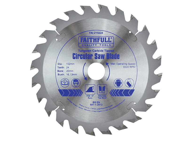 Faithfull Professional TCT Circular Saw Blade