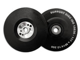 Flexipads World Class Angle Grinder Pads, Soft Black for Curved Surfaces