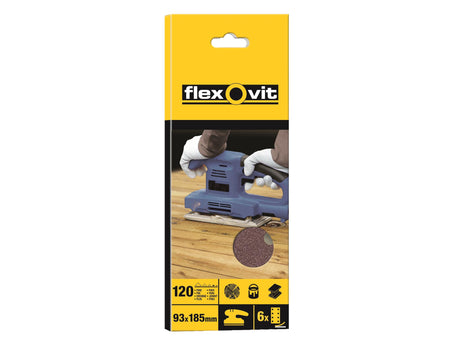Flexovit 1/3 Perforated Sanding Sheets