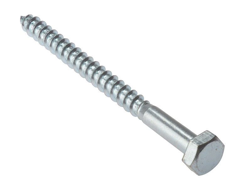 ForgeFix Coach Screws, Hex Head, ZP