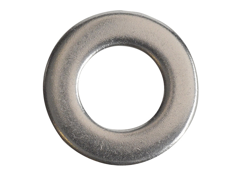 ForgeFix Flat Washers DIN125 A2 Stainless Steel M10 ForgePack 20