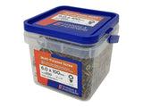 ForgeFix Multi-Purpose Pozi Compatible Screw CSK ST ZYP 6.0 x 100mm Tub 200