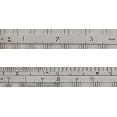 Fisco Stainless Steel Rule