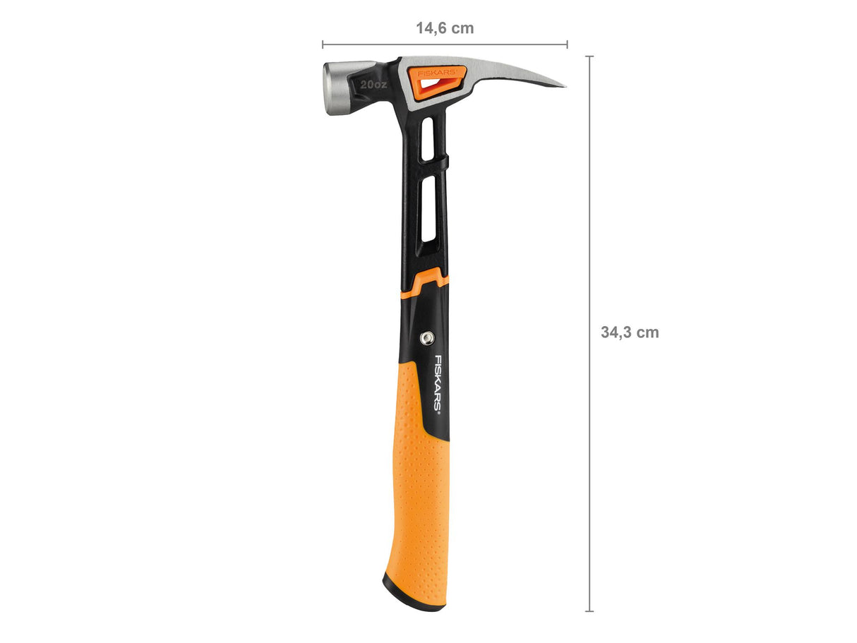 Fiskars IsoCore General Use Hammer 570g (20oz)