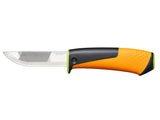 Fiskars Heavy-Duty Knife with Sharpener