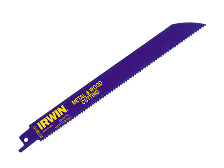 IRWIN® 610R 150mm Sabre Saw Blade Metal & Wood Cutting Pack of 2