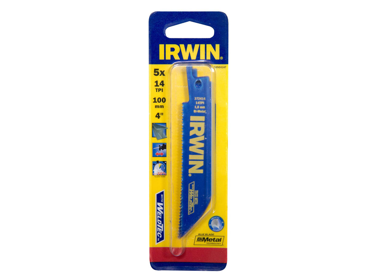IRWIN® Metal Cutting Sabre Saw Blades