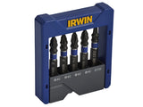 IRWIN® Phillips/Pozi/TORX Impact Screwdriver Pocket Bit Set, 5 Piece