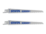 IRWIN® Sabre Saw Blade Wood/PVC Cutting 152mm Pack of 2