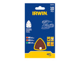 IRWIN® Palm Sander Sheet Set, 10 Piece
