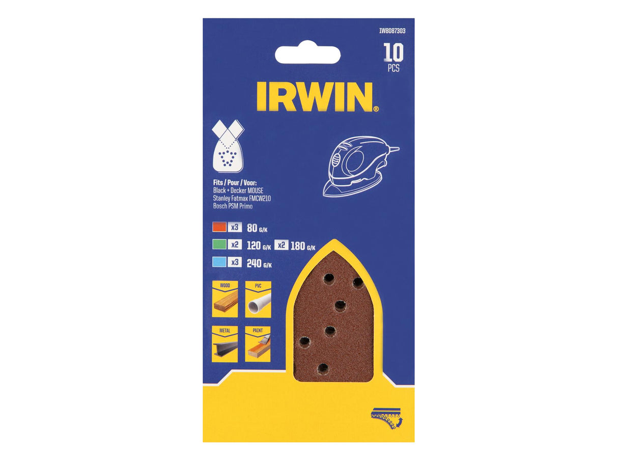 IRWIN® Mouse Sanding Sheets