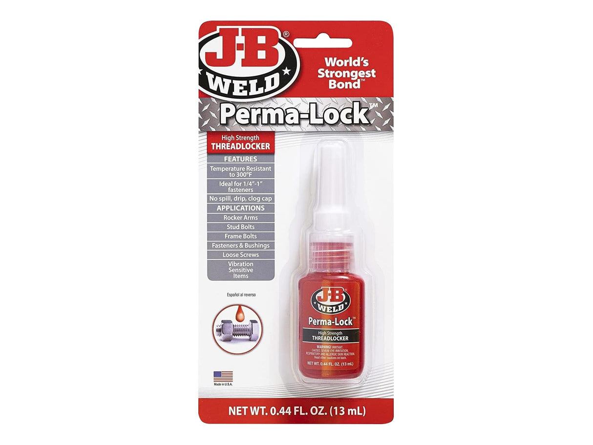 J-B Weld Perma-lock Red High High Strength Threadlocker