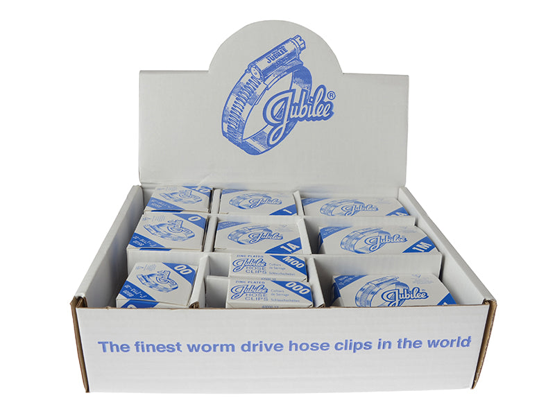 Jubilee® HP100 Handy Pack Assorted 100 Clips (Mild Steel)