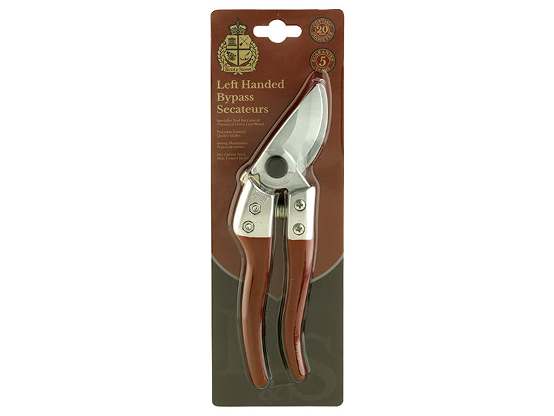 Kent & Stowe Left-Handed Bypass Secateurs