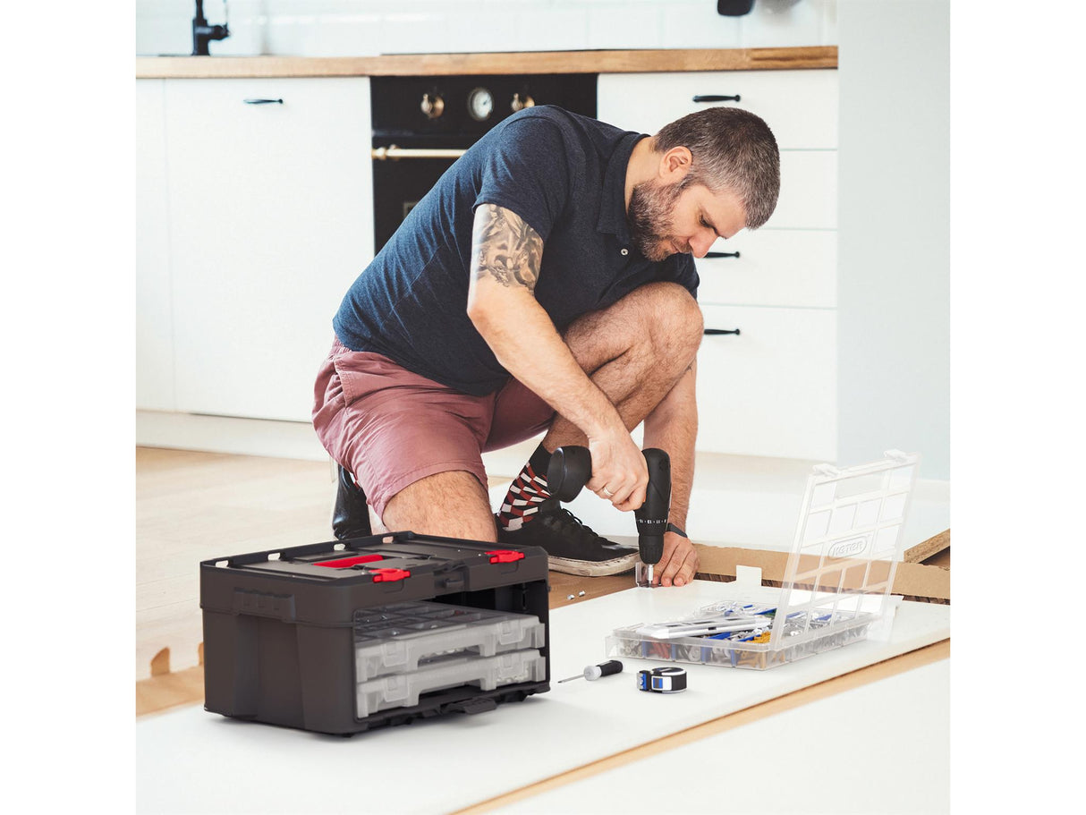 Keter Roc Stack N Roll 3-Set Organiser