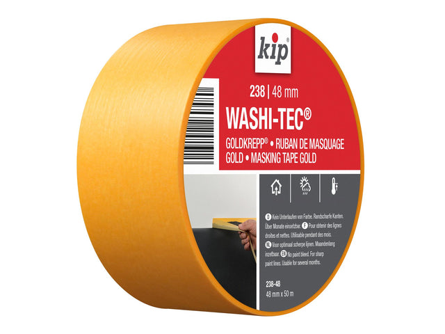 KIP® 238 Premium WASHI-TEC® Masking Tape