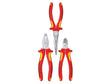 Knipex Elektro VDE Pliers Set, 3 Piece