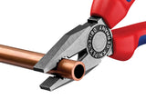 Knipex 03 02 Series Combination Pliers, Multi-Component Grip