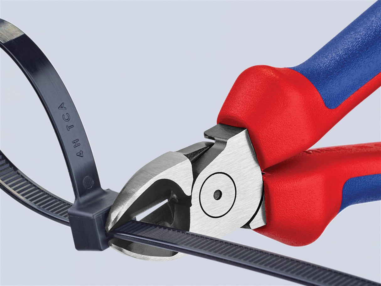 Knipex 70 02 Series Diagonal Cutters, Multi-Component Grip