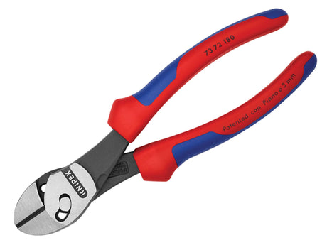 Knipex TwinForce® Diagonal Cutters Multi-Component Grip 180mm