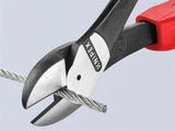 Knipex 74 02 Series High Leverage Diagonal Cutters, Multi-Component Grip
