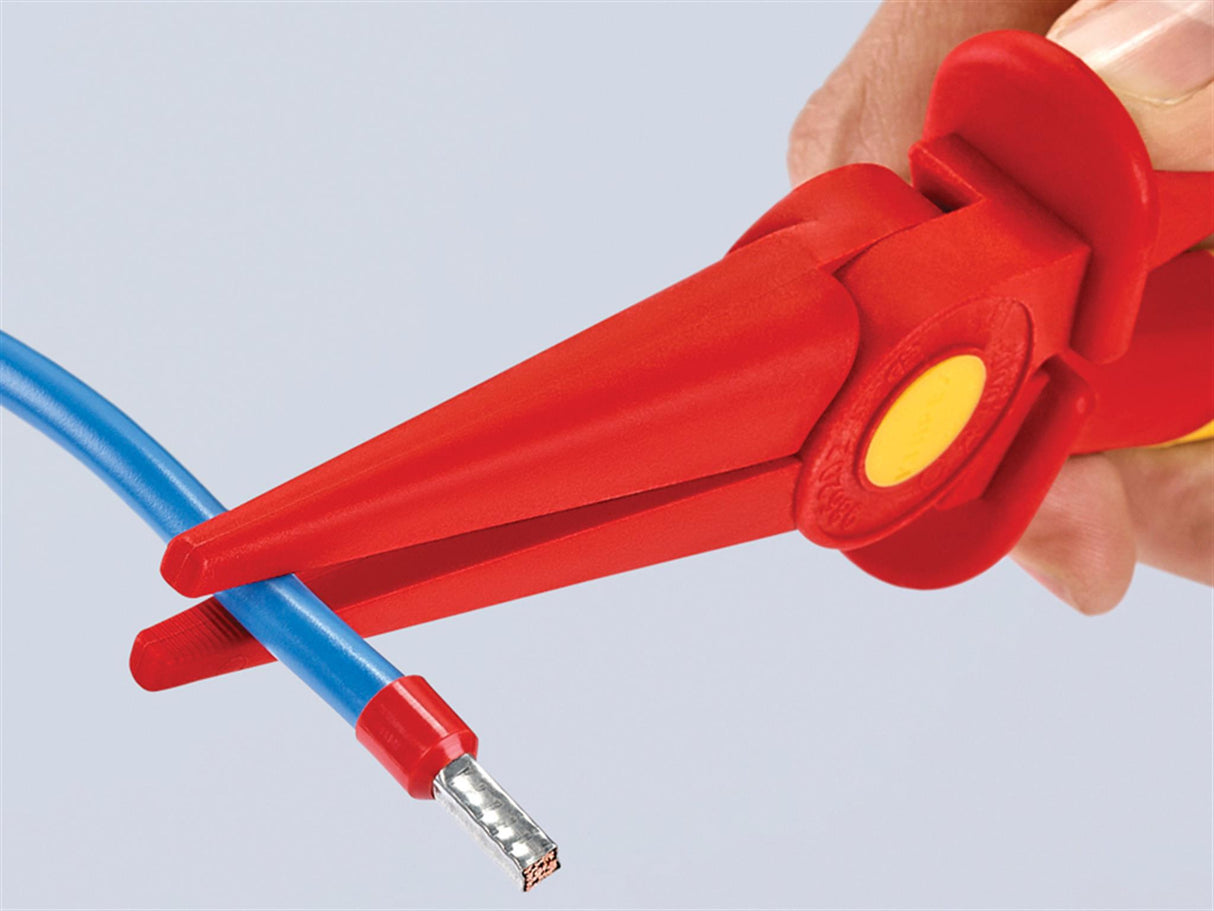 Knipex Long Nose Plastic Insulated Pliers 220mm